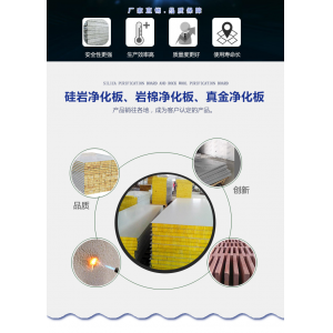 價格低廉 巖棉凈化板 菏澤廠家直銷