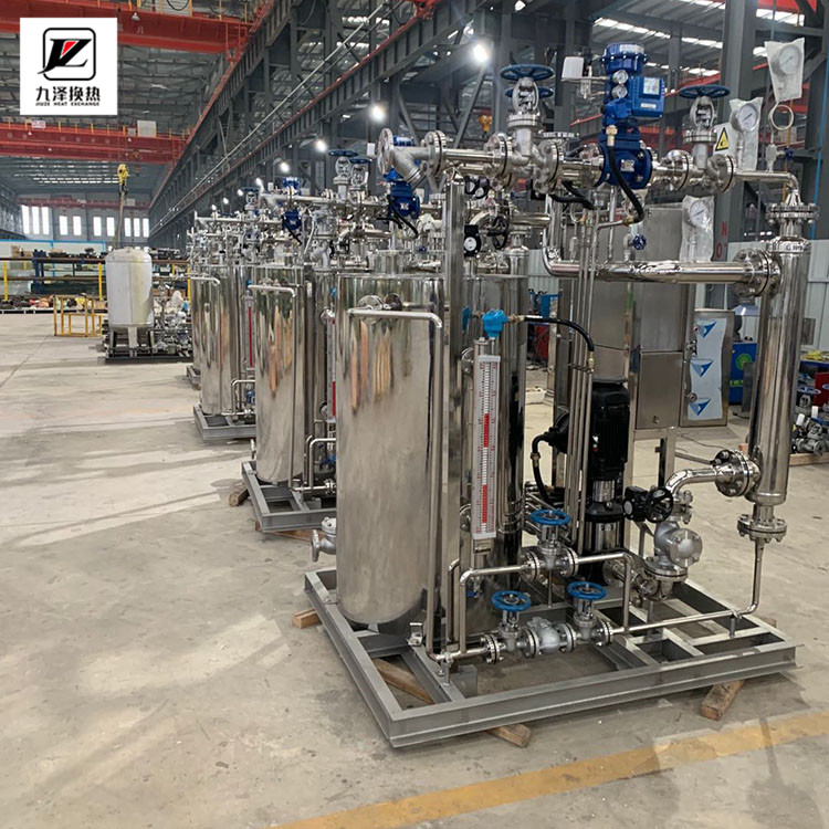 廠家直銷板式換熱機組 智能控溫機組 九澤換熱設備