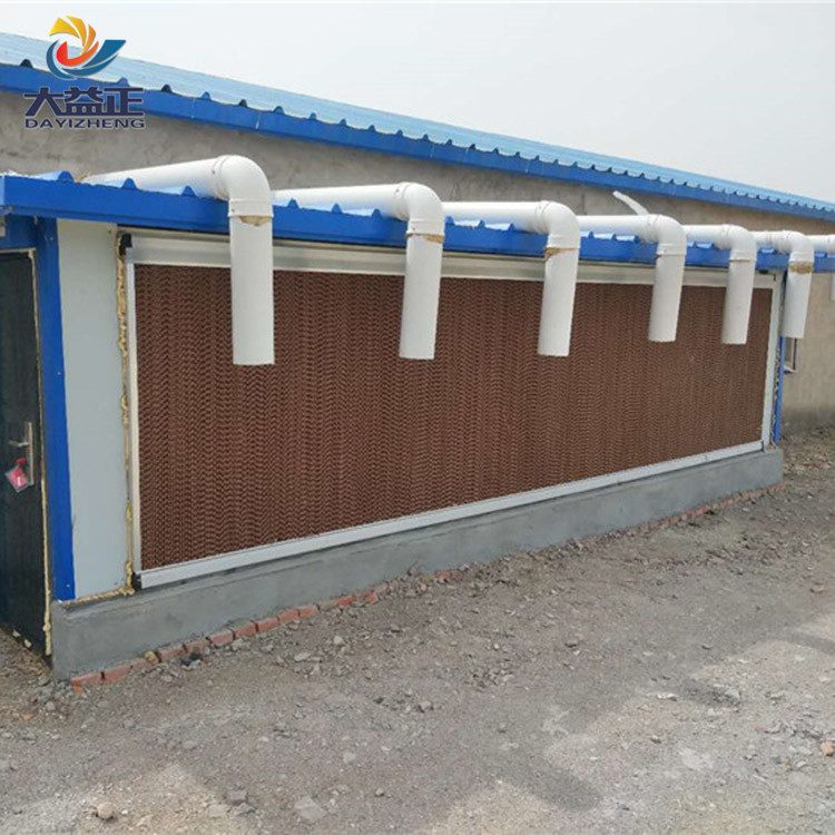 加工定制廠房降溫水簾 鋁合金邊框水幕墻 養(yǎng)豬場(chǎng)降溫水簾