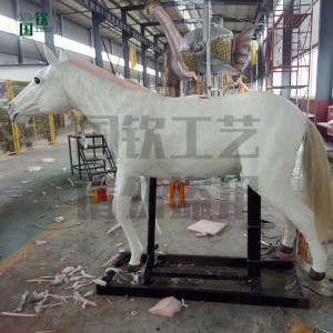電動機械馬模型 仿真動物模型廠家供應 廠家直銷 仿真動物 逼真仿真動物