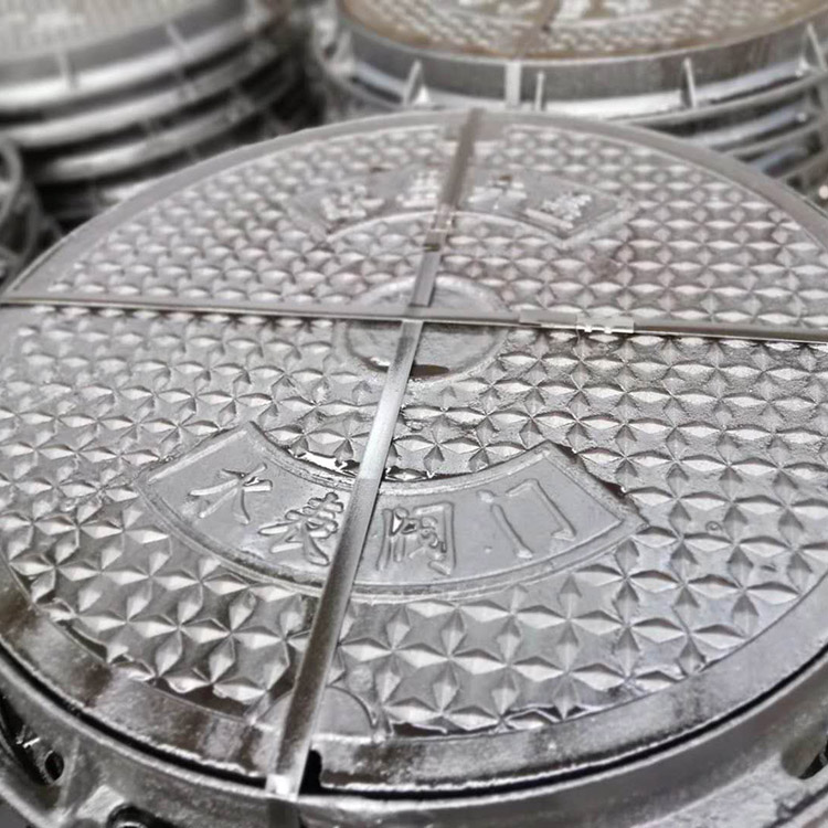 800圓形球墨鑄鐵井蓋 市政雨水污水井蓋 抗壓 耐磨損