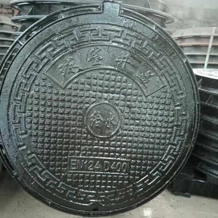 800圓形球墨鑄鐵井蓋 市政雨水污水井蓋 抗壓 耐磨損
