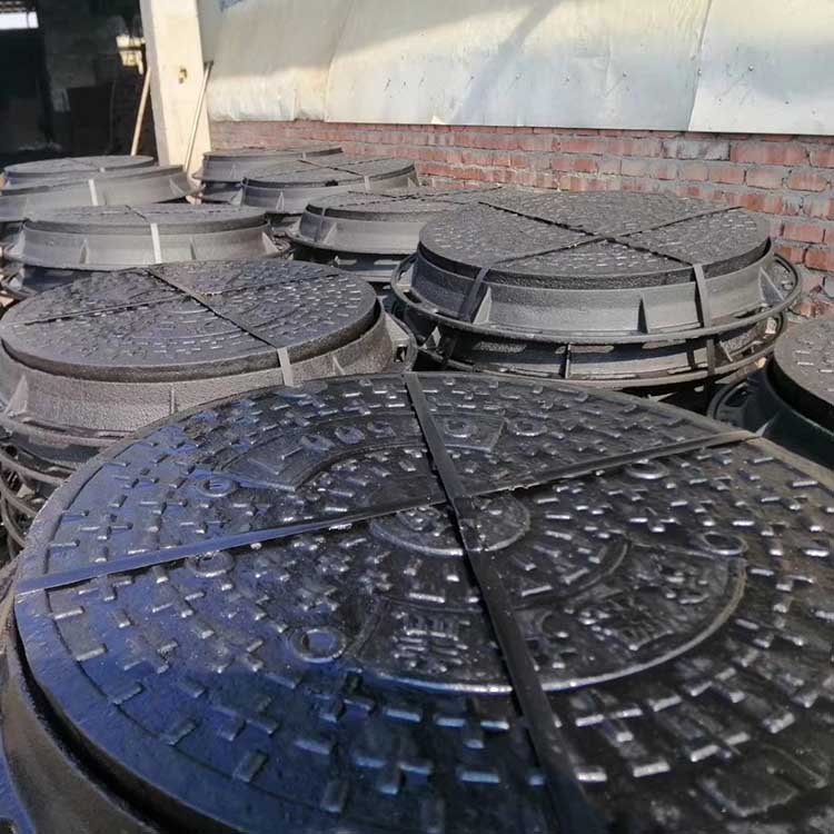 800圓形球墨鑄鐵井蓋 市政雨水污水井蓋 抗壓 耐磨損