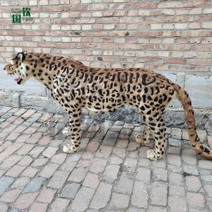 仿真金錢豹 獵豹 仿真皮毛動(dòng)物設(shè)計(jì)定做 各種大中小均可