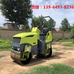 路邊一樣壓實1噸1.5噸2噸3噸4噸壓路機  鋼輪壓路機膠輪小型壓路機壓道碾