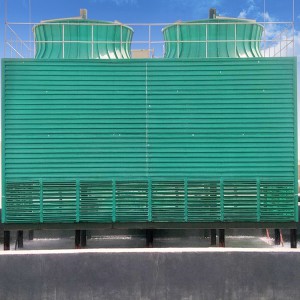 廠家供應 玻璃鋼冷卻塔200T 玻璃鋼工業冷卻塔