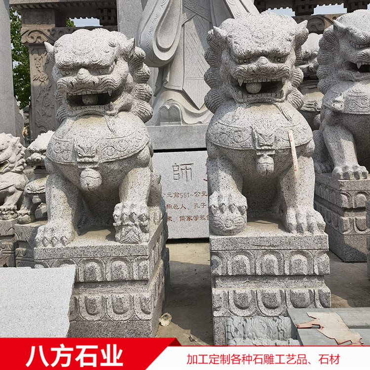 大理石石雕麒麟 貔貅 公司別墅門口石雕動物擺件