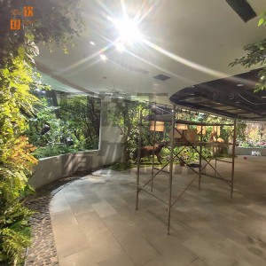 國欽仿真植物墻  景觀墻藝術植物墻造景