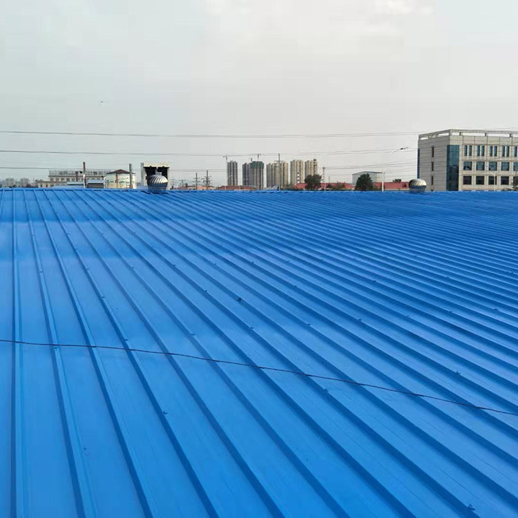 屋頂彩鋼瓦生銹翻新工程  盛燦承包廠房翻新