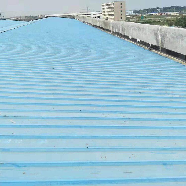 屋頂彩鋼瓦生銹翻新工程  盛燦承包廠房翻新