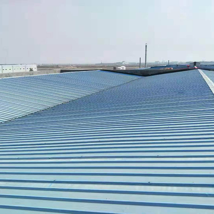 屋頂彩鋼瓦生銹翻新工程  盛燦承包廠房翻新