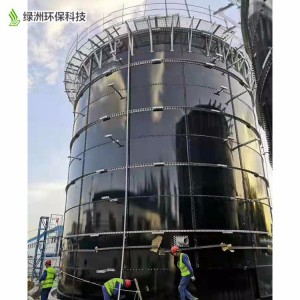 搪瓷拼裝罐 沼氣池發酵罐 污水處理罐拼裝罐加工定制