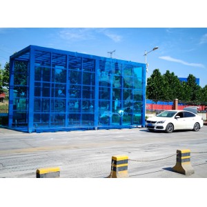 車輛通過式全封閉洗車臺(tái) 中京環(huán)?？萍?噴頭擺動(dòng)清洗