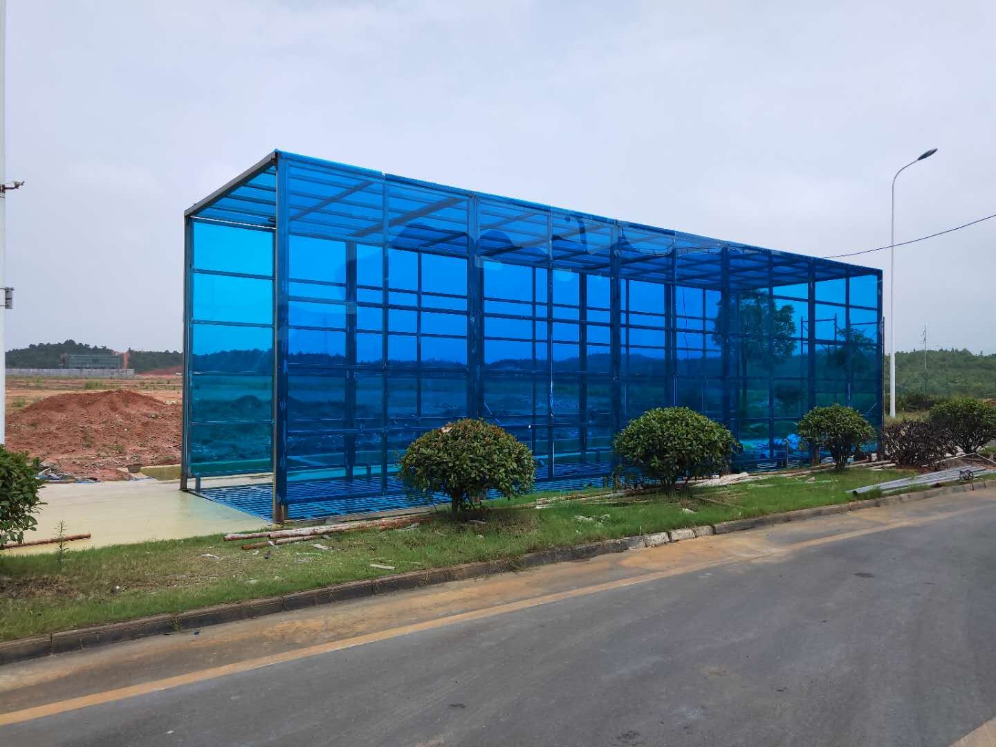 全封閉洗車機(jī)可定制 免基礎(chǔ)全封閉洗輪機(jī)  中京環(huán)保科技