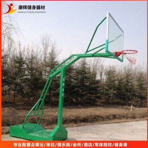 廠家定做 戶外液壓凹箱籃球架 平箱籃球架 可移動調節
