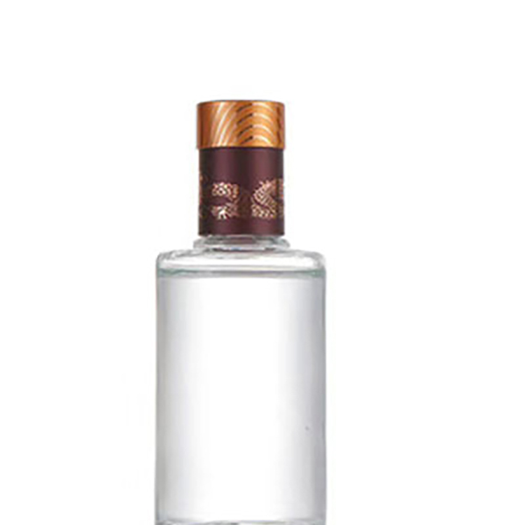 批發100ml晶白料小酒瓶 125ml二兩白酒瓶定制